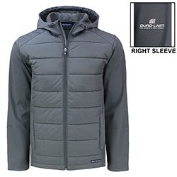 C&B ECO SOFTSHELL HOODED JACKET - MENS TALL