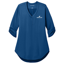 PA STRETCH 3/4 SLEEVE TUNIC - LADIES