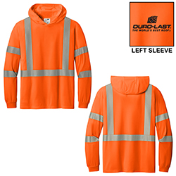 CORNERSTONE ANSI 107 CLASS 3 SEGMENTED TAPE HOODED