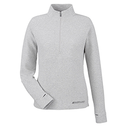 NORTH END TEXTURED QUARTER ZIP - LADIES