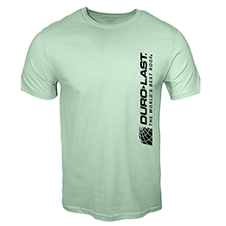 UNISEX SHIRT - MINT GREEN WITH HORIZONTAL LOGO