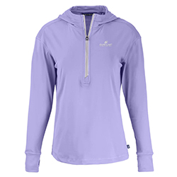 C&B DAYBREAK ECO RECYCLED HALF ZIP HOODIE WOMENS